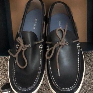 Cole Haan pinch roadtrip camp moc size 13 blue